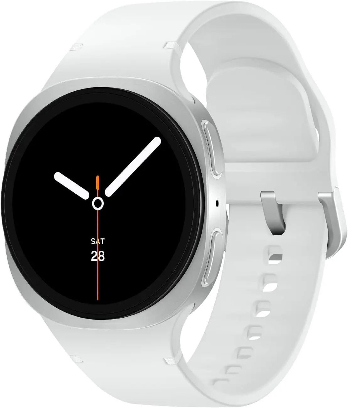 REFURBISHED Samsung Galaxy Watch 8 (2025) LTE 40MM/44MM Silver Wearable Device - Health Fitness Smartwatch, Multifunctional Rechargeable Smart Watch
