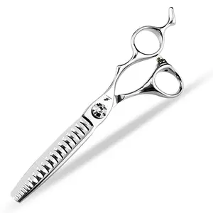 6.0 Inch Silver Color Hair Cutting Scissors, High-Quality 440C Stainless Steel, Ergonomic Right-Hand Design, Unisex Barber Clipper, Hair Tools