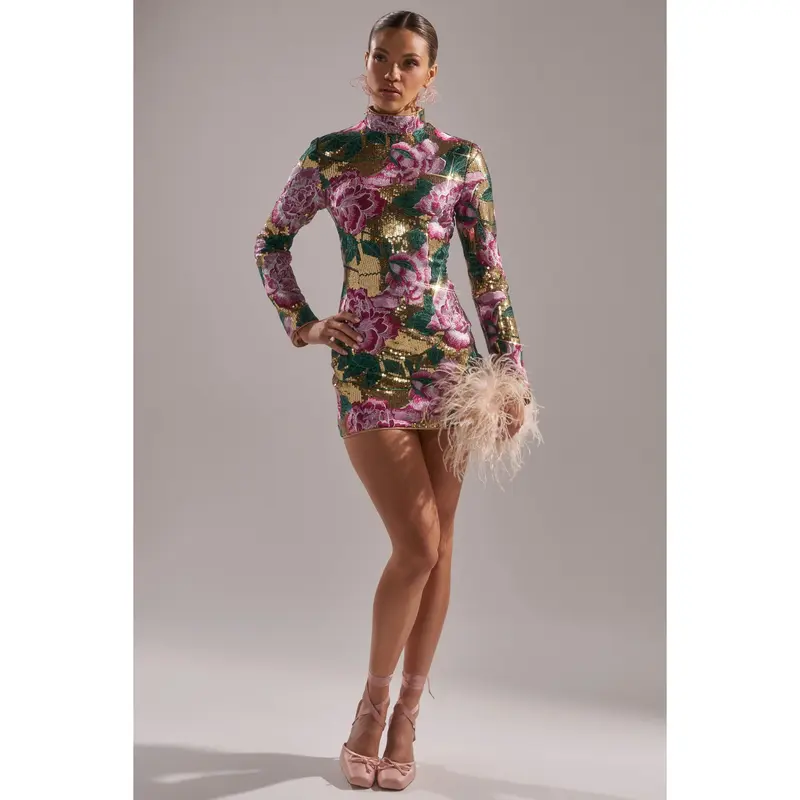 sevila long sleeve mini dress in flocked botanical flower maroon - TikTok Shop sevila long sleeve mini dress in flocked botanical flower maroon - TikTok Shop
