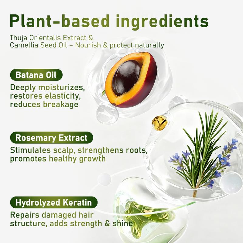 Gypsophila Batana Oil Conditioner Deep Moisture Repair & Smoothness 10.14 oz 300ml with Natural Extracts for Soft Shiny Healthy Hair Daily Haircare Hydrate Frizz