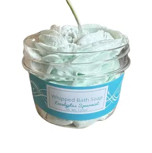 Amazing Whipped Body Soap Body Care Soap Travel Tin Carrot Pure Soap Body Wash