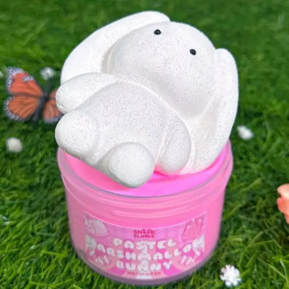 Pastel Marshmallow Bunny Slime