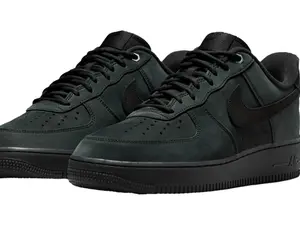 Men's Air Force 1 Low "Black Nubuck" CJ9179-001 Fashion Athletic Sneaker