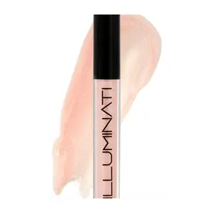 Iris Shimmer Lip Gloss ILLUMINATI COSMETICS | Baby Pink Shiny Glitter Shimmer Soft Y2k Sparkle Moment Lip Ultra Crème Gloss Lipgloss Lipstick Makeup Glossy Moisturizing Hydrating Oil Moisture Comfortable Longwear Clean Girl Korean Viral Trendy Trending
