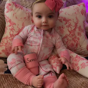 EllivviBebe Bamboo Viscose Newborn Baby Pajamas Sleepers Two Way Zipper Romper Super Soft Kid Boys Girls Clothes Pjs Toddler Sleepwear with Fun Lemon Print 95% Bamboo Viscose