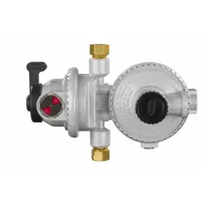 JR Products J45-0731525 Compact Low Pressure Two-Stage Automatic Changeover Regulator