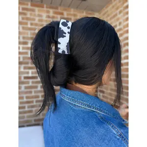 Soft Spot Cowprint Hair Clip