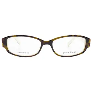 Dream Himax 8343 Havana Tortoise Full Rim Italy Designer Eyeglasses 52mm -Wo