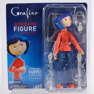 NECA Coraline and The Secret Door Caroline 7" Action Figure Collectible Model Toy Gift Doll Figurine