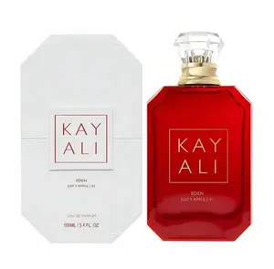 Kayali Eden Juicy Apple 01 Perfume 100ml - Fresh Juicy Apple & Wild Berries Floral Blend for Fall Campus Days Coffee Meetups & Casual Day Trips