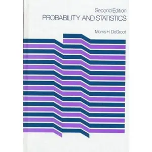 USED-Probability and Statistics (2nd Edition) by Morris H. Degroot (Hardcover)