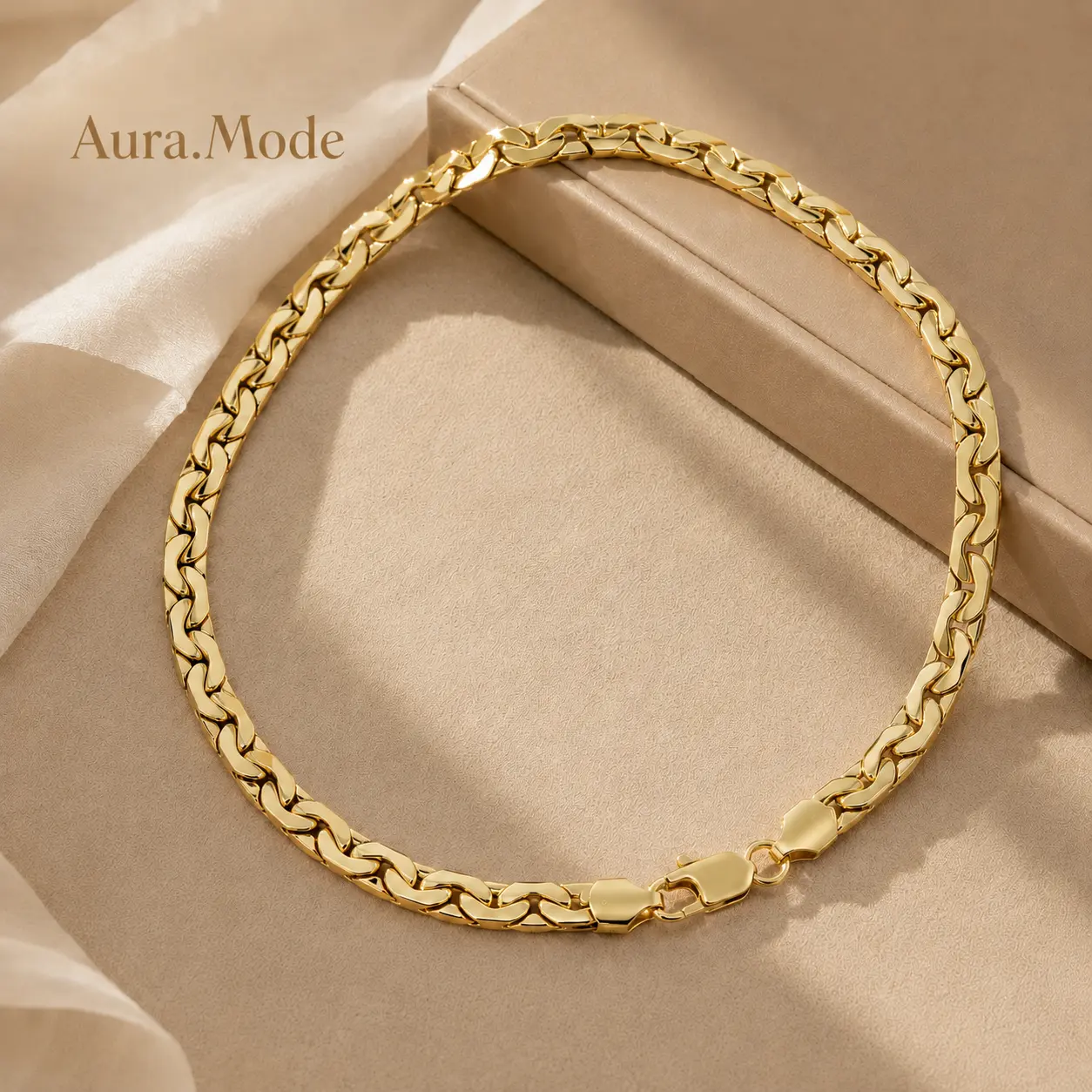 Men's 14K Gold Plated Cuban Link Chain Necklace, Stainless Steel Hip Hop Jewelry, Luxury Thick Curb Chain Necklace for Men, Trendy Streetwear Gold Chain, Fashion Gift Jewelry