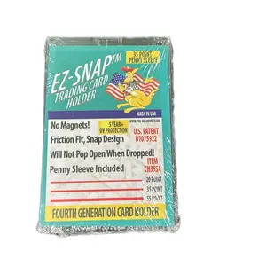 Pro-Mold 4th Generation EZ Snap Trading Card Holder .35 Point With Penny Sleeve