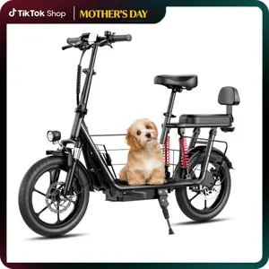 Windhorse C3 MAX Dual Rider Electric Scooter, 819W Peak Power, 40 Mile Range, 20 MPH, 330lb Capacity with Foldable Seat & Basket