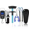 6 Pcs Fish Hook Remover Tools Set Include 1 Handheld Digital Fish Scale,1 Fish Hook Remover Tool,1 Fish Lip Gripper,1 Fish Plier with Sheath and 2 Fishing Tool Lanyards,Halloween Christmas Party Fathersdaygift,Hand Tools Kits