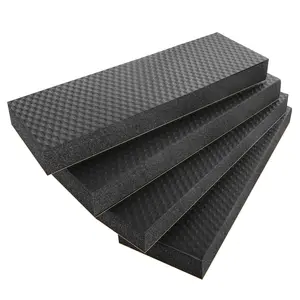 WORKPRO Garage Wall Protector, 4 Pack Garage Car Door Protector with 1.18” Ultra Thickness and Mesh Fabric Adhesive, Resilient NBR Foam Car Door Bumper Guards for Collision Protection