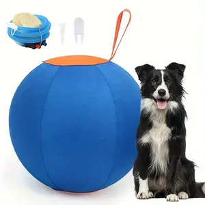 Dog Ball Dog Toys, Cattle Dog Polo Ball, Australian Shepherd Dog Polo, Dog Giant Ball Toy, Full Set Of Dog Ball Golden Retriever Bite Ball To Relieve Boredom Ball To Tease Shiba Inu Corgi Self-Hi Pet Training Ball Outdoor
