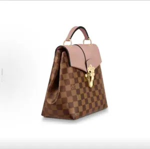 Pre-owned Louis Vuitton Clapton Damier Ebene Ballet Pink Backpack