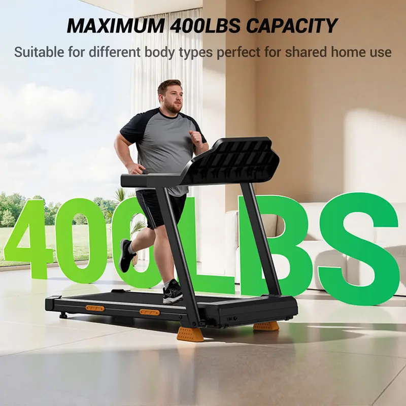 UMAY treadmill maximum 400 pound user capacity