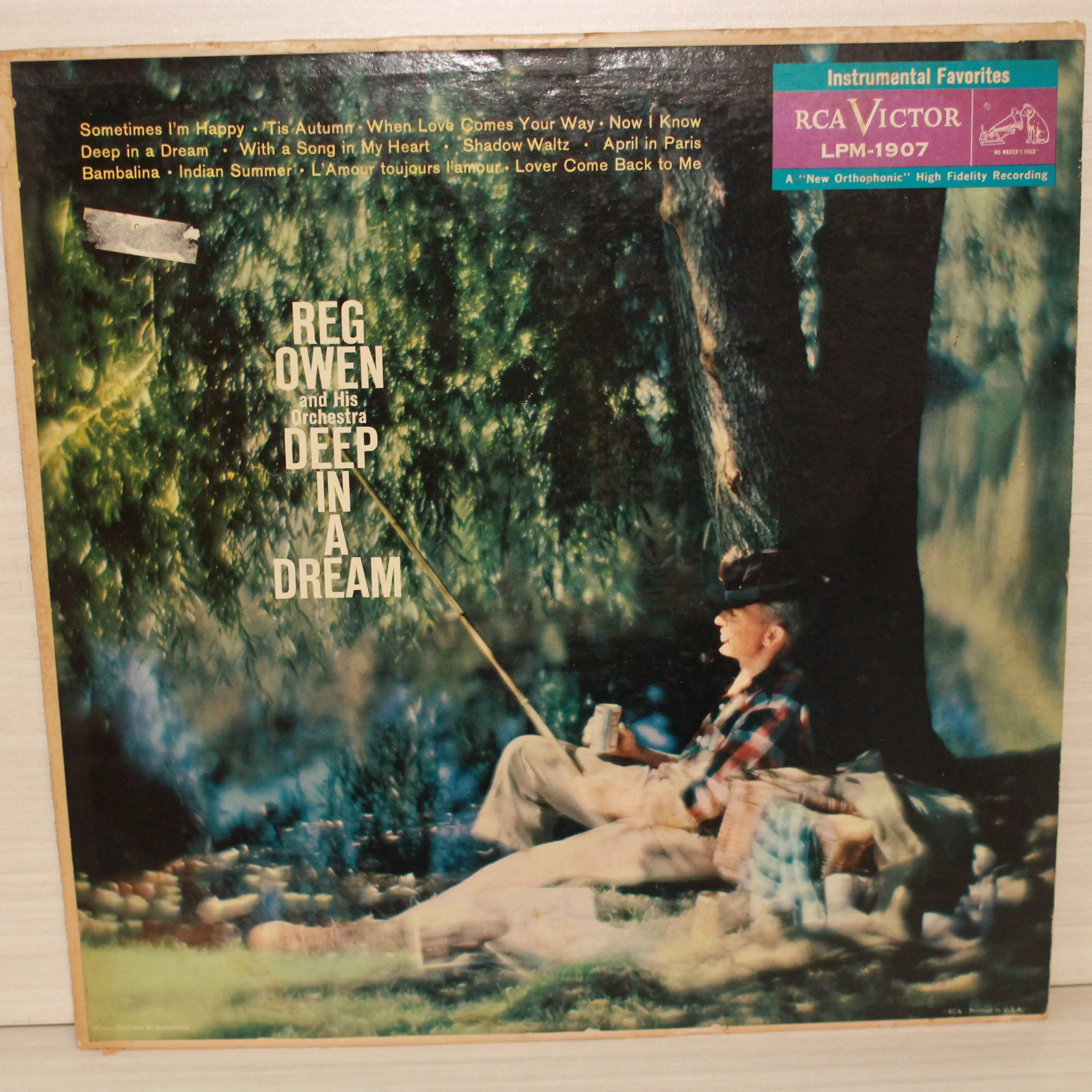 Reg Owen And His Orchestra - Deep In A Dream (1959, RCA Victor) VG+/VG+