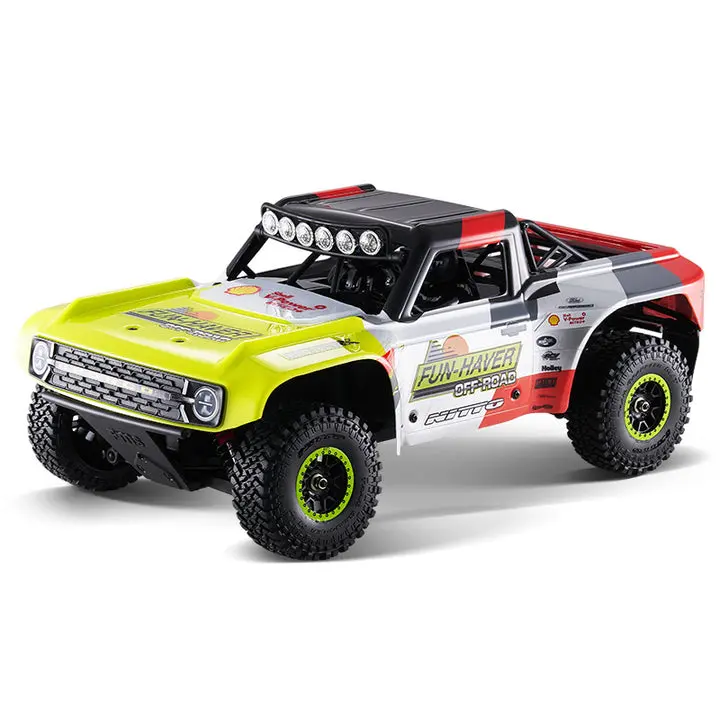 FMS Hobby 1:18 FSC18S Ford Bronco S RTR EB Brushed-Brushless Electric RC Controlled Car, RC Truck with Chassis Protection