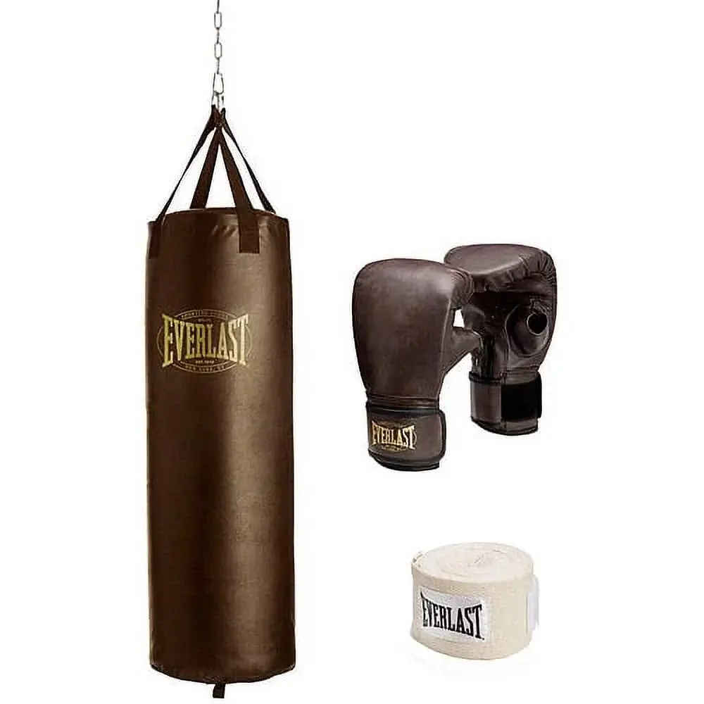 100 Lb Vintage Heavy Bag Kit 100 Lb Vintage Heavy Bag Kit