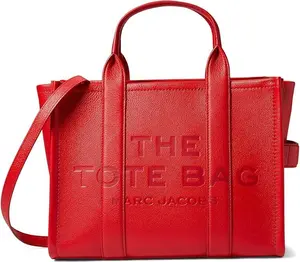 Marc Jacobs The Leather Medium Tote Bag - True Red H004L01PF21-617