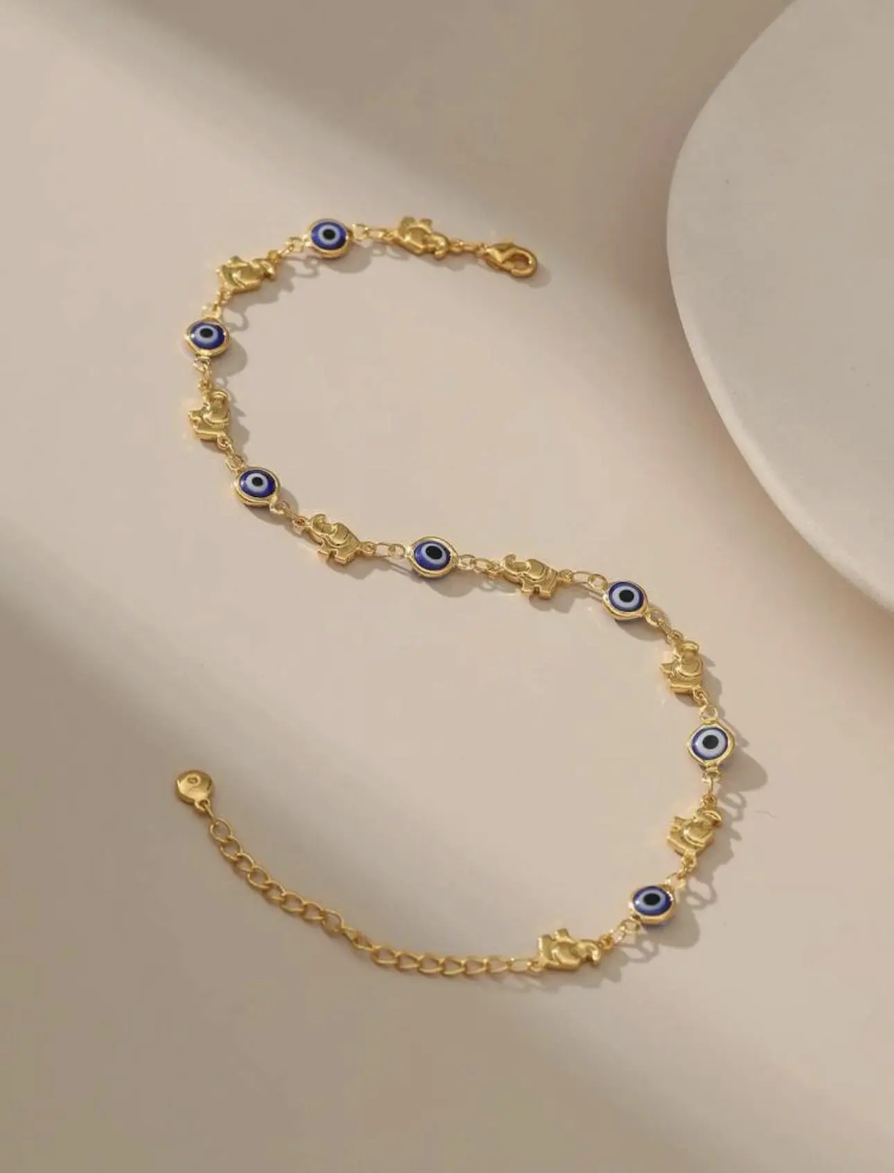Evil Eye Anklet made from Genuine Natural Crystal - Perfect Spiritual Jewelry Accessory