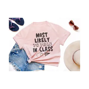 Poly blend casual t shirt