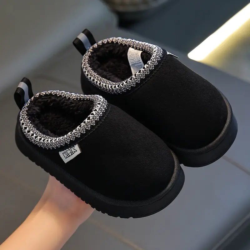 Simple and Casual Indoor Fashion Slippers for Kids, Boys and Girls, Students, Autumn and Winter Home Use