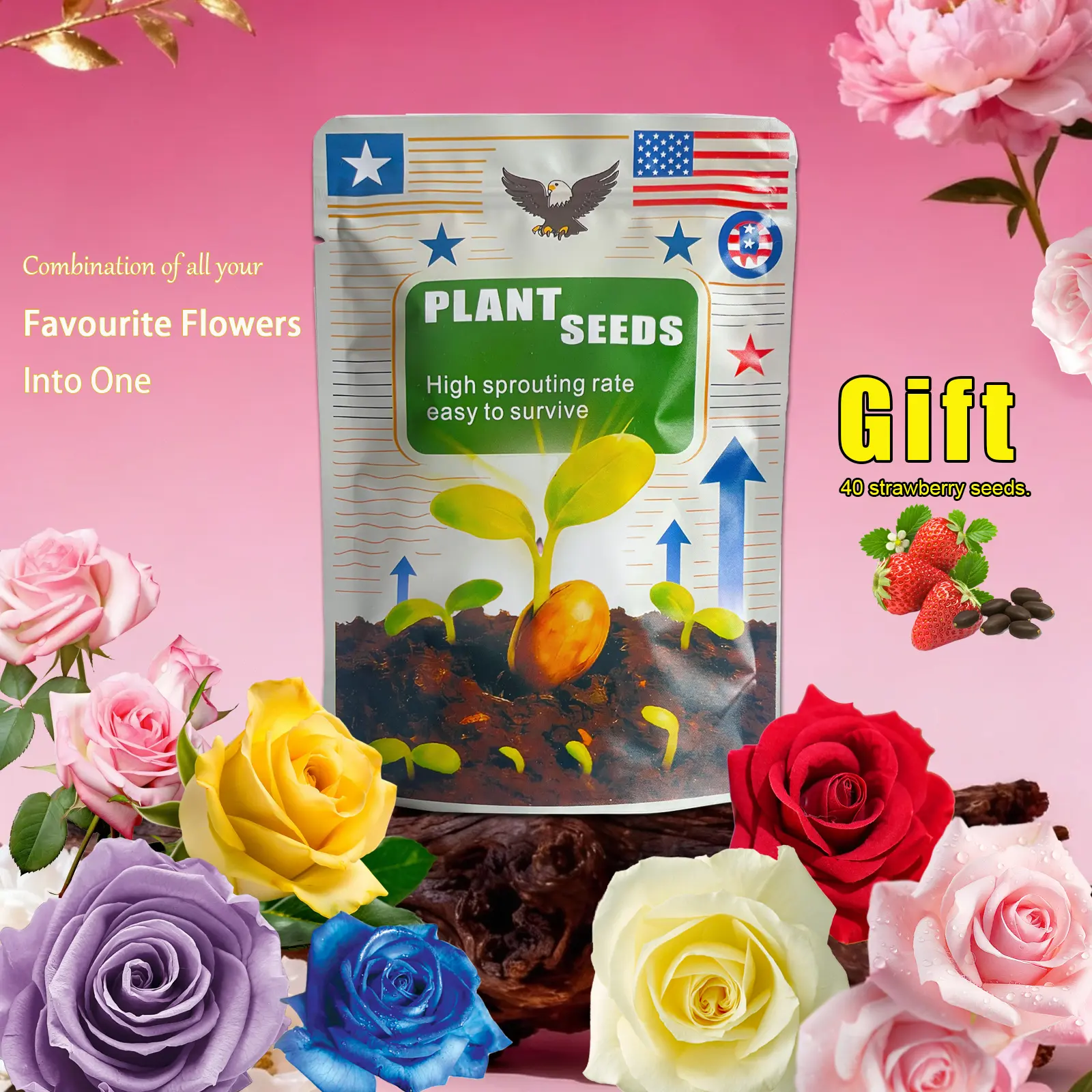 california wildflower seed mix CA Indigenous (Native) Wildflower Mix