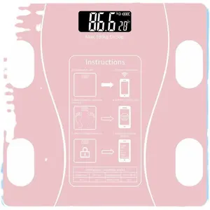 Bluetooth Smart Body Fat Scale and Weight Scale Accurately Capture Subtle Changes of the Body Monitor Multiple Health Indicators NONE