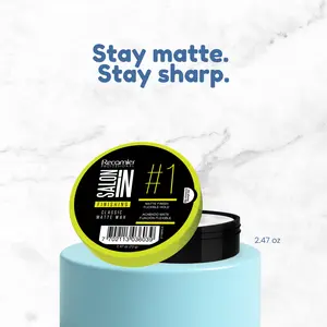 Finishing Classic Matte Wax 2.47 oz – Natural Matte Finish + Flexible Hold | Professional Styling Wax for Textured Looks