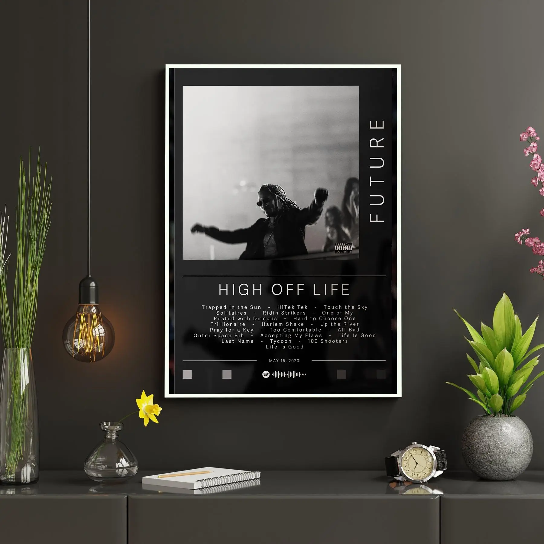 high off life poster - TikTok Shop