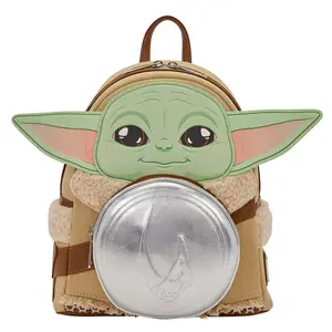Loungefly Star Wars The Mandalorian Grogu & Anzellan Mini Backpack
