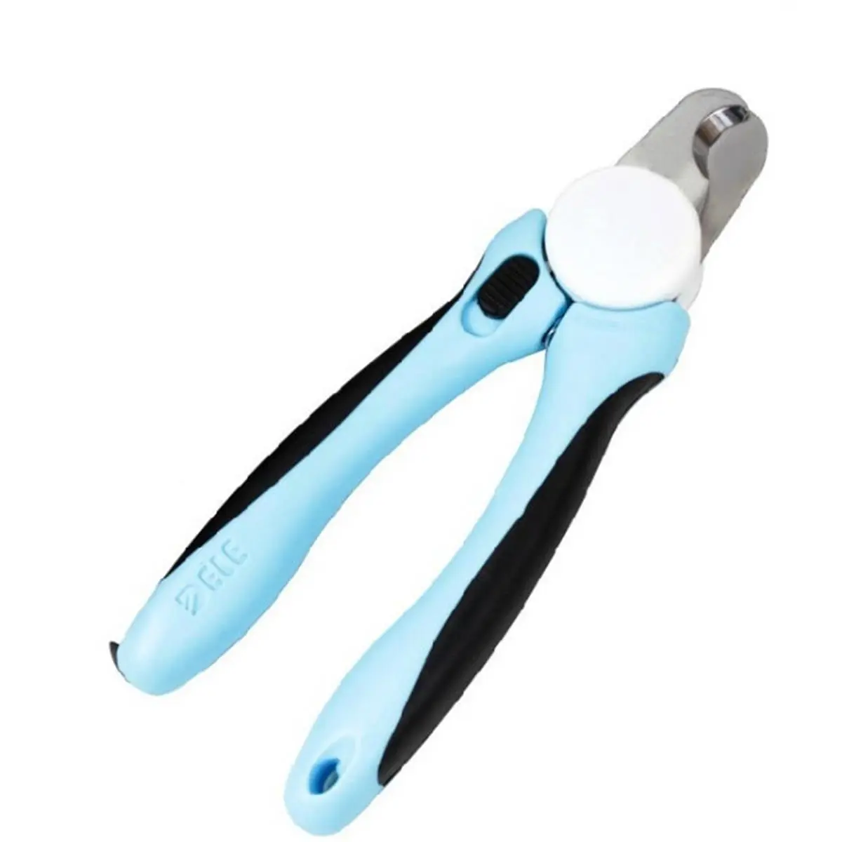 212 MAIN Grooming Paw Trimmer - High-Quality Solid Stainless Steel 6.5-Inch Clipper for Kittens & Puppies, Pain-Free Cut Design, Safety Guard, 1 Nail File, Blue, Kitten Nail Clipper