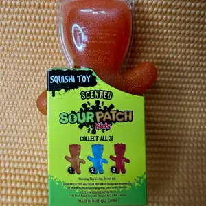 scented sour patch kids style squishy fidget stress relief toy