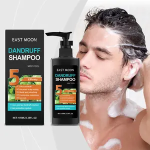 Men's Mint Fresh Shampoo, Hair Cleaning Smooth Glossy Shine Enhancement Oil Control Dandruff Treatment Dandruff Prevention, Refreshing Scalp Care Healthy Scalp, Daily Use