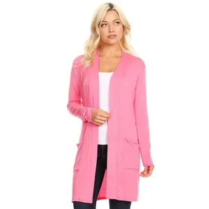 Knee length duster cardigan