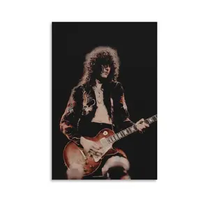 Eddie Van Halen Poster Picture Canvas Wall Art Print Home Room Decor