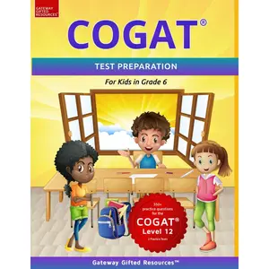 COGAT Test Prep Grade 6 Level 12: Two Practice Tests for Children in Sixth Grade / Gifted and Talented Test Preparation Book Paperback – August 23, 2024