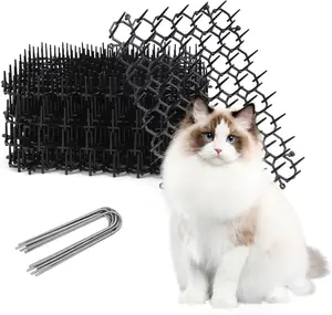 15 Pack Cat Deterrent Scat Mat with Spikes - Pet Training Mat for Dogs, Cats & Small Animals stuff
