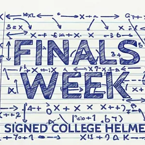 Personal Finals Week College Memorabilia Box