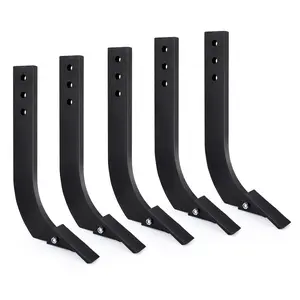 GARVEE 16 Inch Box Blade Shank 3 Holes Scarifier, 5 Pack Ripper Set