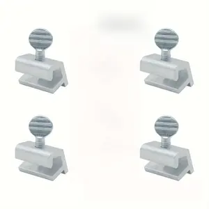 2/4pcs Window Locks With Round Handle, Free Punching Door And Window Locks, Sliding Door Locks, Protective Safety And Anti-theft Limits