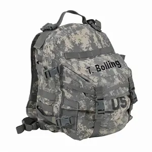Assault Pack US ARMY Molle II ACU UCP Backpack w/Stiffener and Embroidery Option