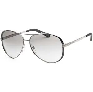 Michael Kors Women's Fashion 59mm Gunmetal Black Sunglasses MK5004-59-CHELSEA