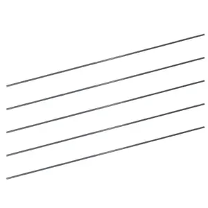 304 Stainless Steel Round Rod ,Metal Solid Shaft Rods for Industry, Metal Working Hobbies and DIY Craft, Silver