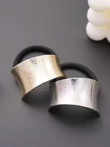 Metal Hair Tie, Hair Accessories for Women & Girls, Minimalist Headwear Suitable for Thick Hair, Fashion Hair Accessories for Party, Daily Clothing Decor