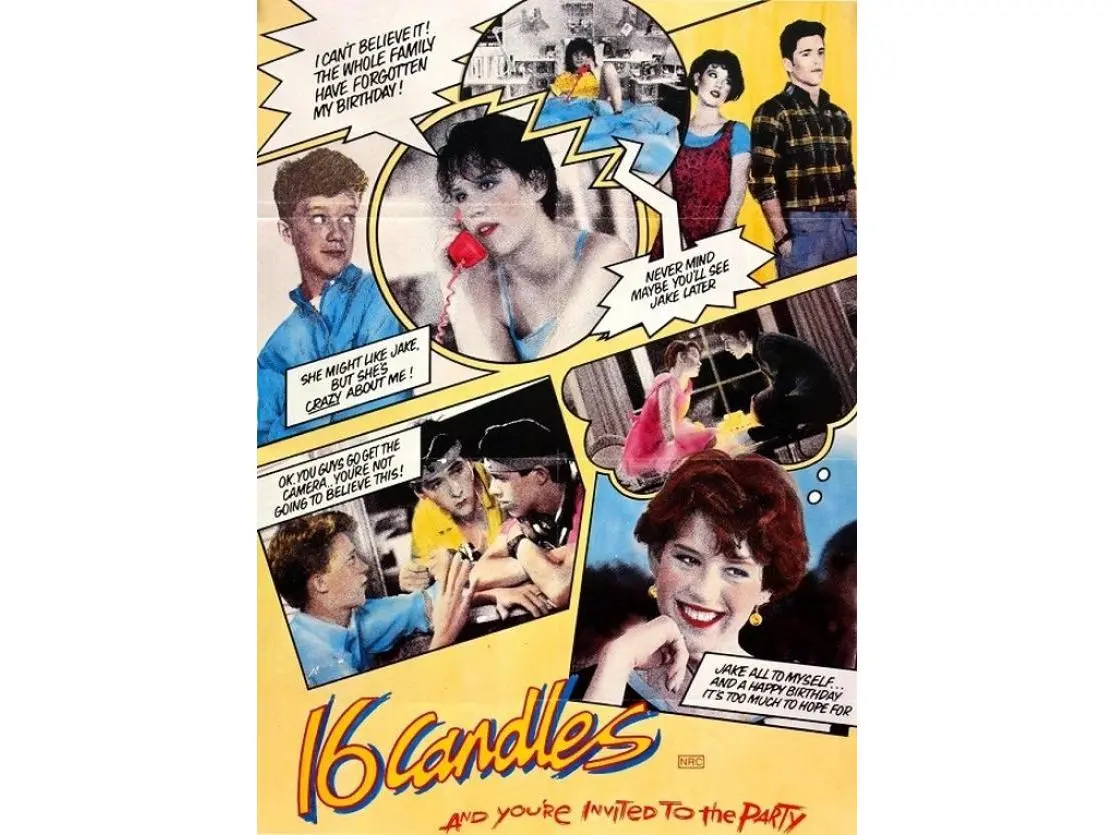 GB Eye XPE160391 Sixteen Candles - 80s Cult Movie Poster Print, 24 x 36